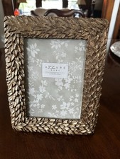 Vintage Leaf Frame Ornate, Gold Tone, Heavy, Stunning- 5 X 7 picture
