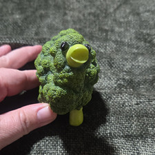 Rare Enesco Home Grown Broccoli Camel Figurine 2008 Retired picture