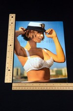 2002 Catherine Bell JAG Navy Pinup Magazine Page Print Ad Poster picture