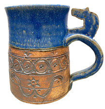 Tokheim Fjord Horse Head Stoneware Viking Mug 5