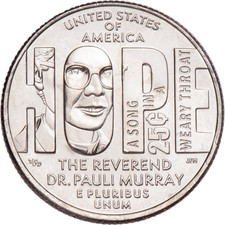USA - 2024D - Washington ¼ $ - Rev. Dr. Pauli Murray - Direct from US Mint picture