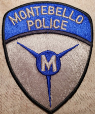 CA Montebello California Police Patch picture