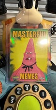 2025 Topps Chrome SpongeBob Masterful Memes Pinhead Larry #26/50 RARE & MINT picture