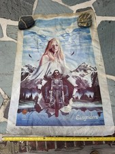 Ghostrider Silk Tapestry Vintage Easyriders Chopper Banner with ID picture