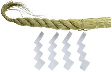 Kamidana no Sato Shimenawa  Shimenawa  for Medium-Sized Shinto Altars  Approx. picture