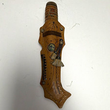 Vintage Iisakki Järvenpää Kauhava Finnish Puukko Knife, Birch Bark, Coat of Arms picture