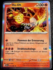 Ho-Oh 010/086 Holo Rare Growing Chaos German NM picture