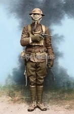 PICTURE PHOTO WW1 TRENCH WARFARE WESTERN FRONT US SOLDIER 7191 picture