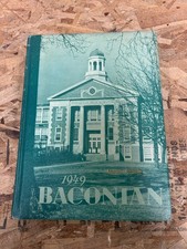 1949 BRIDGETON HIGH SCHOOL 'BACONIAN' YEARBOOK picture