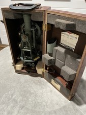 Vintage Keuffel & Esser Survey Transit Theodolite with Wood Case – K&E  picture