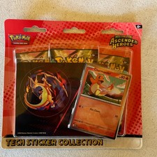 Mega Evolution: Ascended Heroes Tech Sticker Collection Triple Card Pack Sealed picture