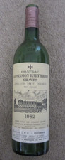 1982 Chateau La Mission Haut Brion Empty Wine Bottle no cork picture
