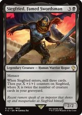 Siegfried, Famed Swordsman [FINAL FANTASY Commander] Magic MTG picture