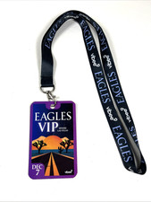 The Eagles VIP Ticket The Sphere Las Vegas 12/07/2024 Vibee Pass Badge & Lanyard picture