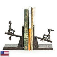 Danya B ZI13023 See-Saw Metal Bookend Set picture