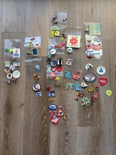 VTG Lot of Patches Stickers Pins C&P Telephone Pioneers Represents Many States picture