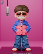1:10 Oliver Tree Chibi Fan Art UNPAINTED High Quality Garage Kit picture