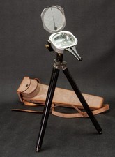 Vintage D.W. Brunton Wm. Ainsworth & Sons Pocket Transit Compass + Tripod & Case picture
