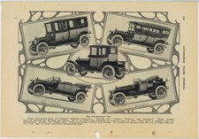 1912-13 Packard Motor Cars Photo Layout: Imperial Limousine, Phaeton, Coupe ++ picture