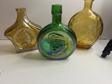 Collectible Carnival Glass Bottle Bottles picture