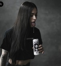 Goth Girl Spit Drink Echelon. Tasty To Last Drop 1 Can-12oz. Get Your Spit On picture