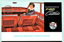 1961 OLDSMOBILE F-85 CUTLASS SALES BROCHURE FOLDER ~ 12 PAGES ~ 5.5