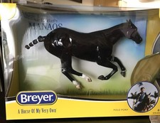 Breyerfest 2026 Collectors Club Appreciation - GLOSSY MANAOS - black Polo Pony picture