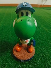 Dodgers Yamamoto Yoshi Bobblehead SGA 2026 Nintendo Super Mario Figure NIB picture