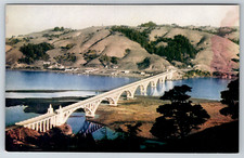 c1960s Bridge Over Rogue River Oregon Coast Highway Postcard picture