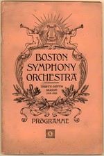 🎵 Boston Symphony Orchestra Poster - 1919 Vintage Style 🎶 Hi-Res💎 Print picture
