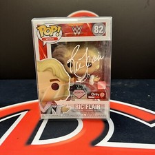 Ric Flair Signed Gamestop Exclusive Diamond Collection Funko Pop Auto Steiner CX picture