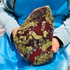 9.1LB  Natural polish dragon blood Quartz Crystal Healing Stone picture