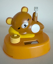 Rilakkuma Solar Powered Moving Mascot Figure Pancake San-X Japan New picture