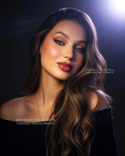 8x10 Photo Print Pretty Woman Elegant Female Beauty Portrait Photograph 95724 picture