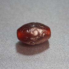 Vintage Agate Bead, protective talisman for collect and daily retro ornament 3g picture