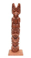 VTG Harvey Williams Totem Pole 12.75