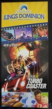 2006 Kings Dominion Amusement Park Brochure 2 Page Pamphlet Guide picture