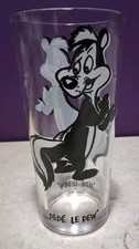 Vintage 1973 Pepe Le Pew Pepsi Collector Series Glass Looney Tunes picture