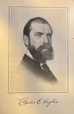 1905 Vintage Magazine Illustration Charles E. Hughes New York Politician picture