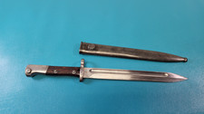 Swiss Chilean Model 1912 Mauser Bayonet Neuhausen + Scabbard Match S/N# TR1694 picture