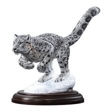 Bandai Gashapon Display Model Collection Figure Wild Felines Snow Leopard 2025 picture