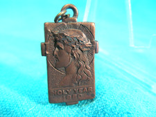 HOLY YEAR 1950 MEDAL JESUS CROSS POPE PIUS XII picture
