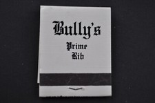 Vintage California Matchbook Bully’s Prime Rib Carlsbad/Del Mar/San Diego picture