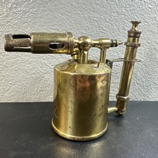 Antique Brass Blow Torch, Circa 1880's, Rare , COLLECTORS picture