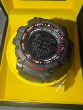 ACTIVA X BY INVICTA DIGITAL MENS WATCH 56mm BLACK/RED $99 picture
