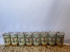 Vintage Coots Banquet Beer Cans Set Of 8 picture
