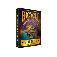 Bicycle Stargazer 204 Playing Cards Lagoon Nebula Hubble Design, Black picture