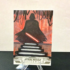 2024 Topps Star Wars Masterwork Darth Vader 1/1 Sketch Matthew Sutton picture