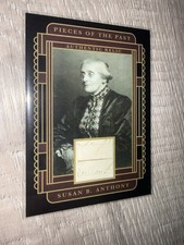 2025 Pieces of the Past Susan B Anthony Handwritten Relic #SR-SBA picture