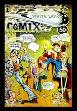 WHITE LUNCH COMIX, #1, 1972, GEORGIA STRAIGHT, RAND HOMES, UNDERGROUND COMIC picture